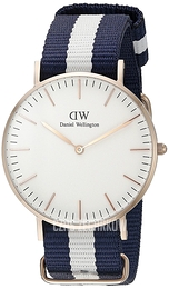 Daniel Wellington Classic Glasgow Kremowy/Tkanina Ø36 mm DW00100031