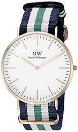 Daniel Wellington Classic Kremowy/Tkanina Ø40 mm DW00100008