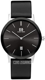 Danish Design Classic Czarny/Skóra Ø40 mm IQ13Q1118