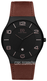 Danish Design Dress Czarny/Skóra Ø42 mm IQ29Q1106