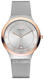 Danish Design Dress Srebrny/Stal Ø38 mm IQ68Q1072