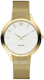 Danish Design Dress Srebrny/Stal w odcieniu złota Ø33 mm IV05Q1194