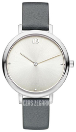 Danish Design Dress Srebrny/Skóra Ø36 mm IV12Q1161