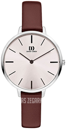 Danish Design Dress Srebrny/Skóra Ø36 mm IV12Q1180