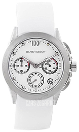 Danish Design Sport Biały/Skóra Ø37 mm IV12Q981