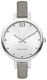 Danish Design Dress Srebrny/Skóra Ø32 mm IV14Q1141