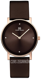 Danish Design Dress Brązowy/Skóra Ø34 mm IV23Q1042