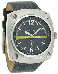 Diesel Analog Czarny/Skóra Ø42 mm DZ1199