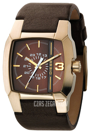 Diesel Analog Brązowy/Skóra DZ1297