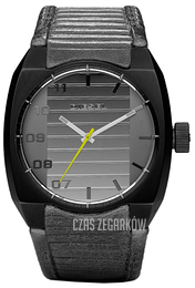 Diesel Analog Szary/Skóra Ø44 mm DZ1375