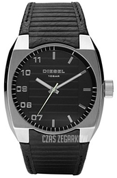 Diesel Analog Czarny/Skóra Ø38 mm DZ1393