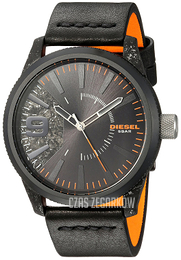 Diesel Analog Czarny/Skóra Ø46 mm DZ1845