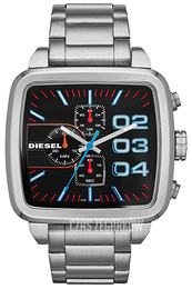 Diesel Franchise Czarny/Stal DZ4301