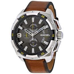 Diesel Chronograph Szary/Skóra Ø50 mm DZ4393