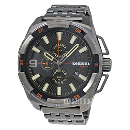 Diesel Chronograph Czarny/Stal Ø50 mm DZ4394