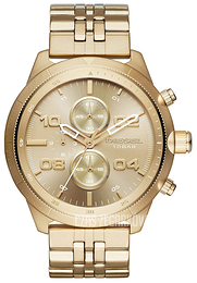 Diesel Żółte złoto/Stal w odcieniu złota Ø50 mm DZ4441