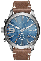 Diesel Chronograph Niebieski/Skóra Ø50 mm DZ4443