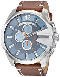 Diesel Chronograph Niebieski/Skóra Ø51 mm DZ4458