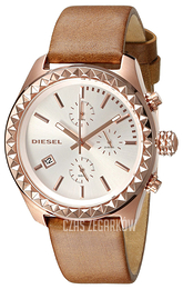 Diesel Chronograph Biały/Skóra Ø40 mm DZ5488