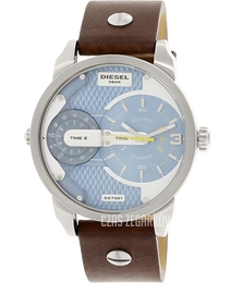 Diesel Analog Niebieski/Skóra Ø46 mm DZ7321