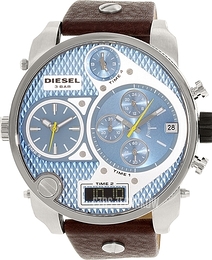 Diesel Chronograph Niebieski/Skóra Ø57 mm DZ7322