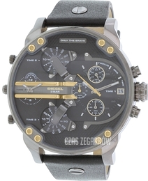 Diesel Analog Czarny/Skóra Ø57 mm DZ7348