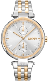 DKNY Downtown Multi Srebrny/Pozlacana Ø38 mm DK1L066M0085