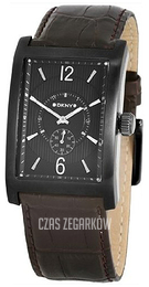 DKNY Dress Czarny/Skóra NY1352