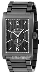 DKNY Dress Czarny/Stal NY1353