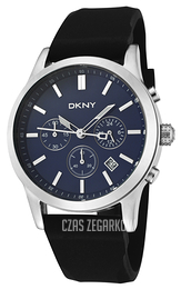 DKNY Chronograph Niebieski/Guma Ø42 mm NY1467
