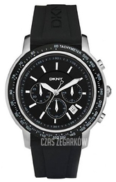 DKNY Chronograph Czarny/Guma Ø47 mm NY1478