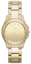 DKNY Broadway Żółte złoto/Stal w odcieniu złota Ø32 mm NY2116
