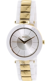 DKNY Ceramic Srebrny/Czeramiczna Ø37 mm NY2289