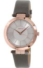 DKNY Dress Srebrny/Stal w kolorze różowego złota Ø36 mm NY2296