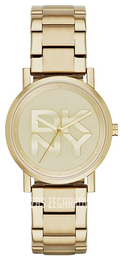 DKNY Dress Żółte złoto/Stal w odcieniu złota Ø34 mm NY2303