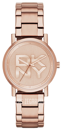 DKNY Dress Różowe złoto/Stal w kolorze różowego złota Ø34 mm NY2304