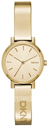 DKNY Dress Szampański/Stal w odcieniu złota Ø24 mm NY2307