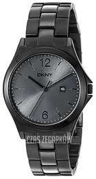 DKNY Dress Czarny/Stal Ø34 mm NY2369