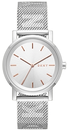 DKNY Soho Srebrny/Stal Ø34 mm NY2620