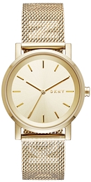 DKNY Soho Żółte złoto/Stal w odcieniu złota Ø34 mm NY2621