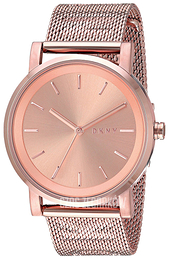 DKNY Dress Różowe złoto/Stal w kolorze różowego złota Ø34 mm NY2622