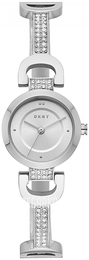 DKNY City Link Srebrny/Stal Ø24 mm NY2751