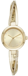 DKNY Crosswalk Zloty/Stal w odcieniu złota Ø26 mm NY2830