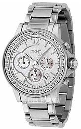 DKNY Chronograph Srebrny/Stal Ø42 mm NY4690