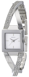 DKNY Crystal Biały/Stal NY4814