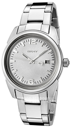 DKNY Dress Srebrny/Stal Ø38 mm NY4987