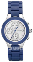 DKNY Chronograph Biały/Plastik Ø38 mm NY8067