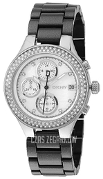 DKNY Biały/Plastik Ø38 mm NY8099