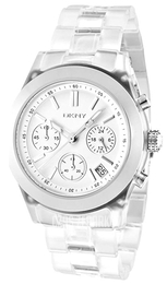 DKNY Chronograph Biały/Plastik Ø38 mm NY8162