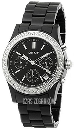 DKNY Czarny/Plastik Ø42 mm NY8166
